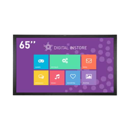 Ecran tactile 65 pouces interactif multitouch