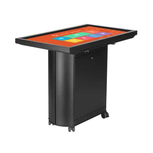 Table tactile 43 pouces interactive multitouch noir