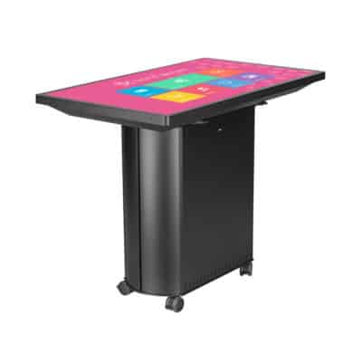 Table tactile 49 pouces interactive multitouch noir