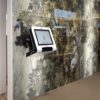 Borne interactive murale 22 pouces avec téléphone