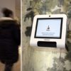 Borne interactive murale 22 pouces réception accueil