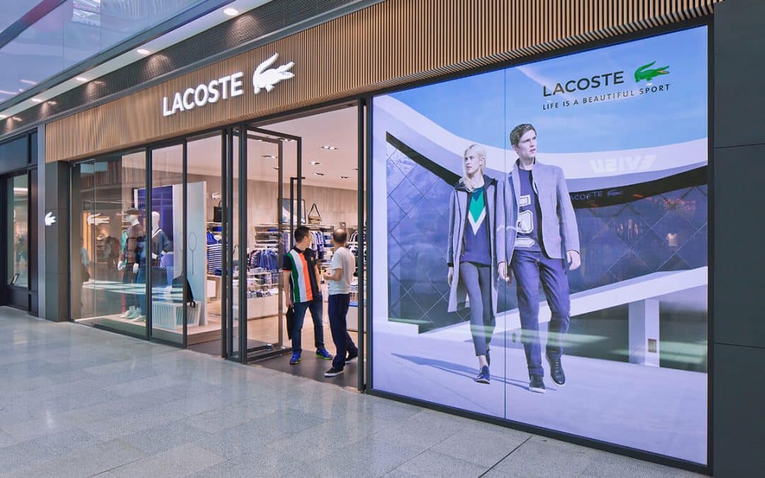Digitalisation tactile magasin luxe