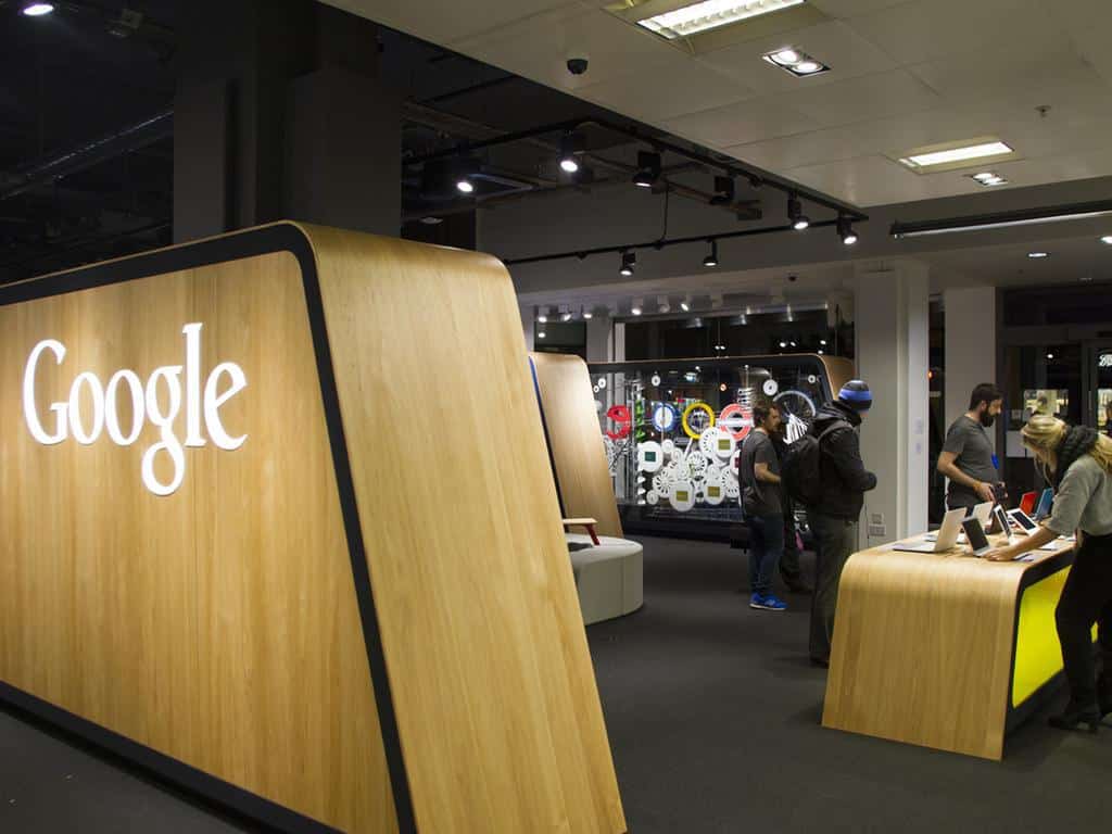 Magasin tactile Google