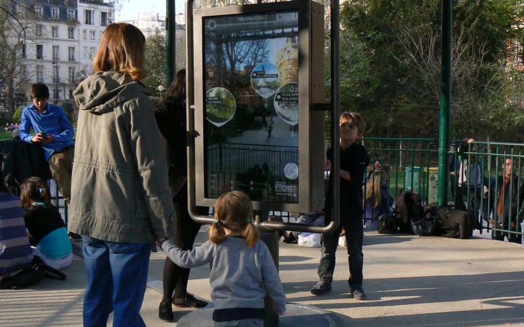 Le mobilier urbain au service des points de vente