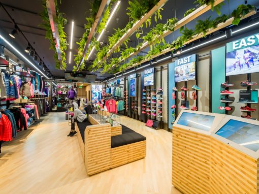 La digitalisation du nouveau flagship Asics