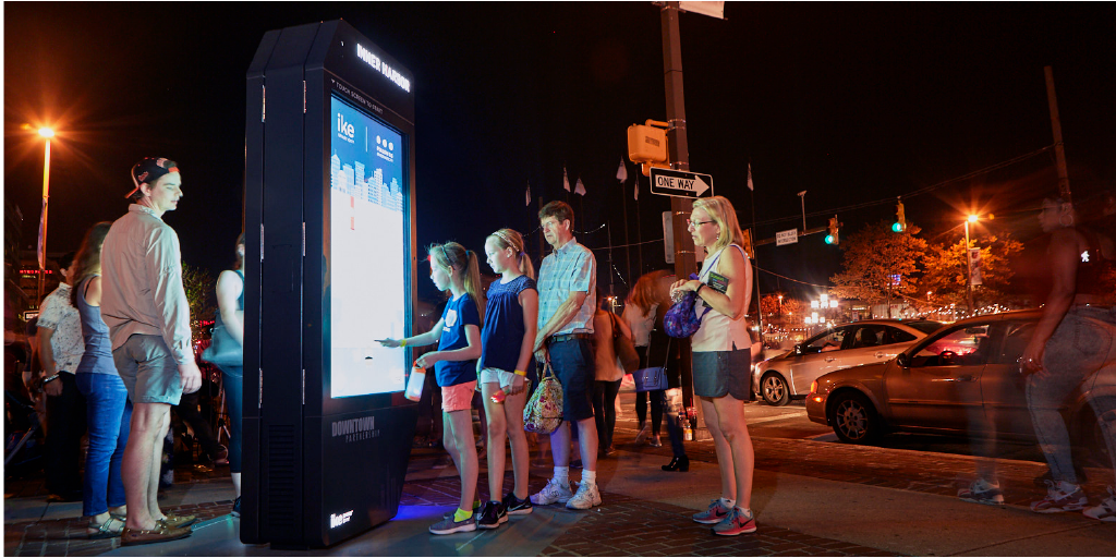 Columbus offre gratuitement le Wi-Fi avec ses kiosques interactifs