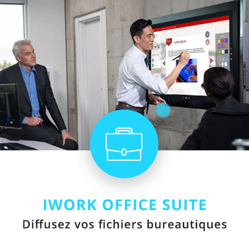 application tactile interactive office suite