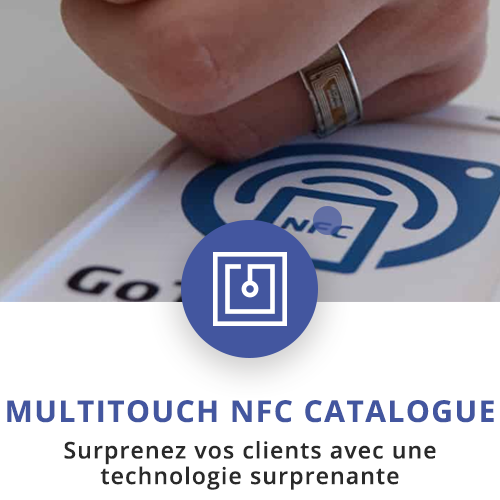 application tactile interactive nfc