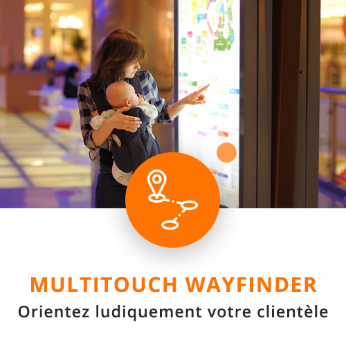 application tactile interactive wayfinder