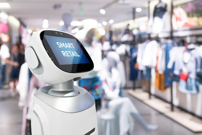 Écran tactile digitalisation des magasins